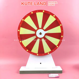 Lucky Wheel vòng quay trúng thưởng 18 ô 2 màu may mắn diệu kỳ làm event giảm giá trò chơi quà tặng giáo cụ dạy học