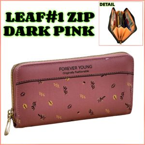 BEG DUIT WANITA SAIZ PANJANG 1 ZIP LONG ZIPPER WALLET FOR WOMEN FEMALE LONG PURSE WALLET READYS STOCK