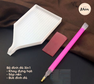 Bút cá bút đính đá chuyên dụng đầu 1 viên hình con cá - hỗ trợ làm tranh đính đá 5D