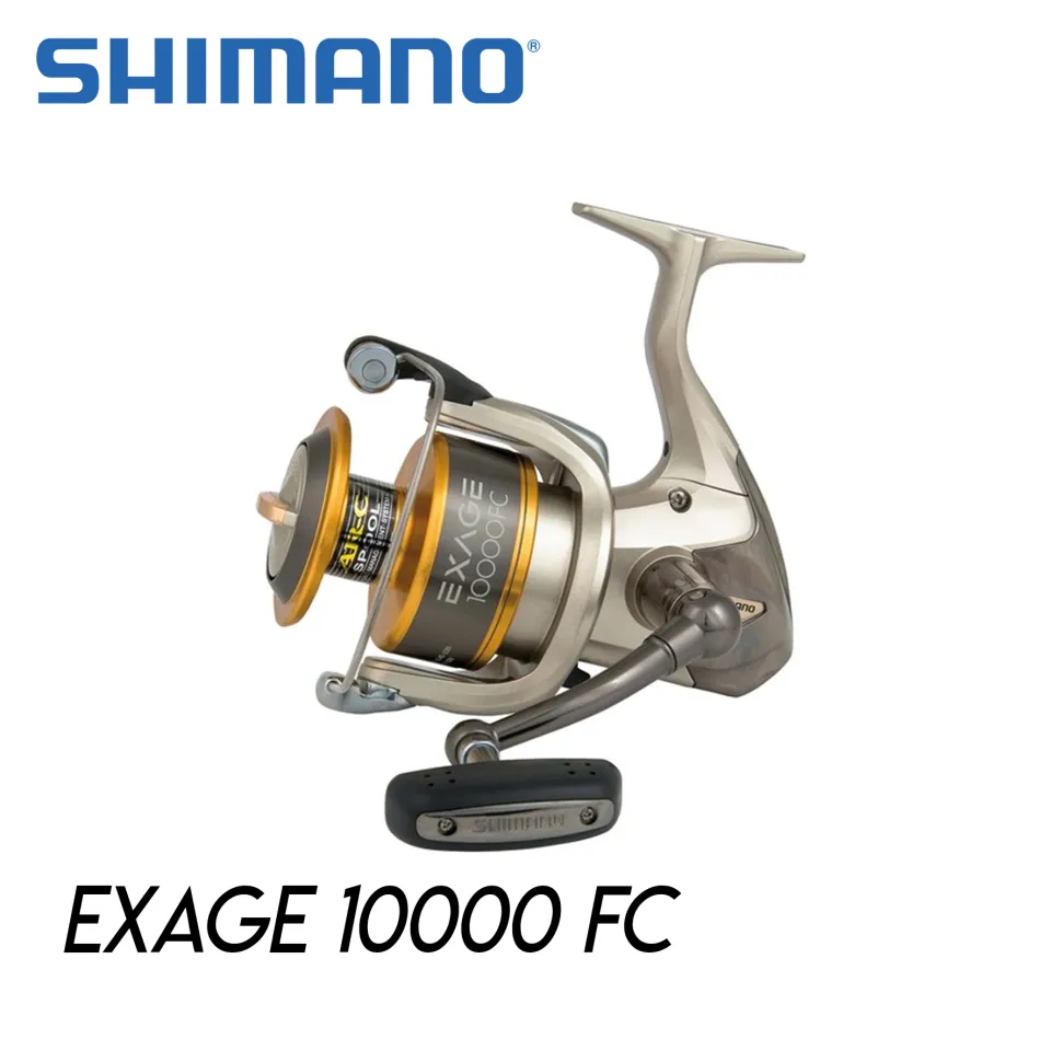 reel shimano exage 10000 fc REEL SHIMANO EXAGE 10000 FC Reel Untuk Spin Casting Dan Fly Fishing Gear  Ratio 4.9:1 Reel Baitcasting Dan Spinning Reel Ukuran 10000 Series - Lazada