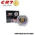 Biled Ala Ala Lampu Projie Biled Cut Off 3 Inch CR7 Premium Plus Ring Shroud Devil Cahaya High Low. 