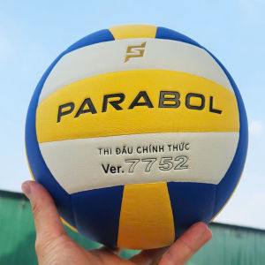 Banh bóng chuyền Parabol - Bóng chuyền da chất lượng cao - Tặng kèm bơm