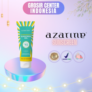 READY STOCK - 50ML AZARINE HYDRASOOTHE SUNSCREEN GEL SPF 45 PA++++ | AZARINE SUNSCREEN 50ML