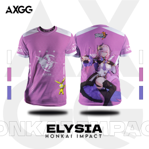 AXGG Honkai Impact V2 Elysia / Aponia / Carole / Eden / Mobius / Pardofelis / Griseo / Li Sushang / Liliya / Natasha / Vill V - Gaming Shirt