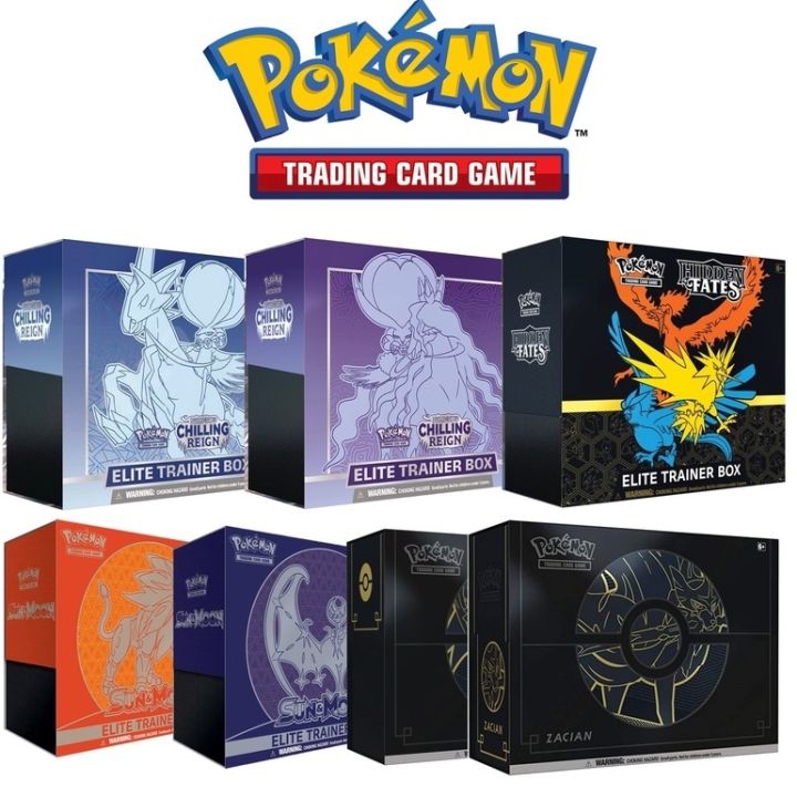 [READY STOCK]Pokemon TCG Elite Trainer Box Hidden Fates/Elite Trainer ...