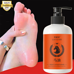 300g 100% Original Horse Oil Foot Hand Cream Tangan Kaki Krim Tumit Pecah-pecah Mengupas Kaki dan Tangan - Perbaikan Anti Kering Retak Perawatan Kulit - Krim Tumit Pecah-pecah Mengupas Kaki Tangan Perbaikan Anti Kering Kulit Retak