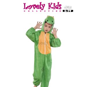 [READY STOCK] 3y-8y Lovely Kids Dinosaur Animal Jumpsuit Costume Jungle Forest Cosplay Jurassic 儿童恐龙暴龙侏罗纪森林动物表演服
