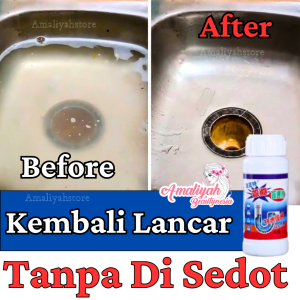 Serbuk Anti Sumbat Obat Wc Mampet Bubuk Soda Api Pembersih Saluran Pipa Air Wastafel Penuh Tersumbat