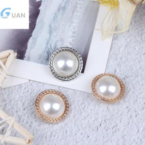 [COD] GUAN กระดุมก้านโลหะมุก10ชิ้นสำหรับเย็บสมุดภาพงานประดิษฐ์ทำมือ