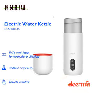 Deerma DR035S Portable Water Heating Electric Kettle Coffee Milk Warmer Heating Cup 350ml