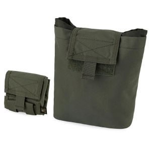 2024KRYDEX Tactical Magazine Dump Pouch Molle Mag Recover Drop Pouch Recycling Bag Storage Tool Bag