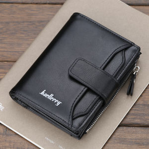 Baellerry Dompet Pria Kulit Dompet Laki laki Kulit Dompet Kartu Cowok Cewek Import Dompet Lipat Pria Keren