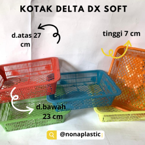 Keranjang Roti Delta 11 dx soft Modern serbaguna paket 250 pcs dimensi 34 cm