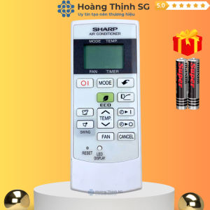 Điều khiển điều hòa SHARP Mã 04 remote máy lạnh SHARP - Tặng kèm pin - Hoàng Thịnh SG