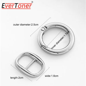 EverToner Adjustable Shoulder Strap Buckle for For Jell-cat Bag - Durable Remodeled Button Hardware Replacement Fits Various Bags Straps