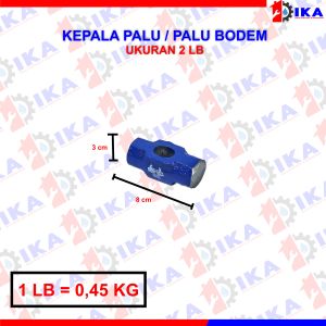 Palu Besi Kepala Bogem Godam Bodem Batu Tanpa Gagang Kayu Fiber 2 Lb Murah