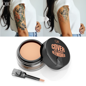 QIC Hydrating Eye Brightening Concealer Contour Cream Full Coverage Long Lasting Correcting Eye Concealer Perfect Look Makeup