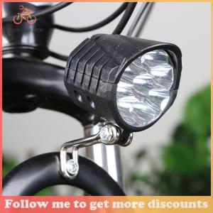 48V Electric Scooter LED Front Light Energy Saving Horn E-Bike Scooter Lamp Easy Installation Replacement Parts