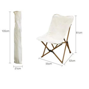 Ghế dã ngoại Glamping Butterfly hàng nhập khẩu size 80cm*56cm*42cm