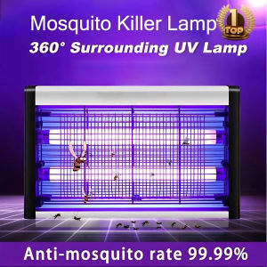 Insect Killer Bug ZapperPowerful 4/6/20W Electronic Indoor Fly Zapper Mosquito Killer-Indoor Use