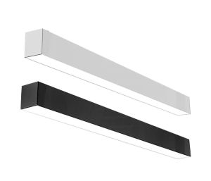 4FT 30W LED T8 Linear Pendant Light: Stylish Office Hanging Fixture for Indoor Lighting
