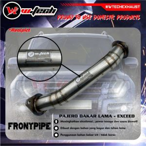 WTECH Frontpipe Pajero Dakar Lama/exceed