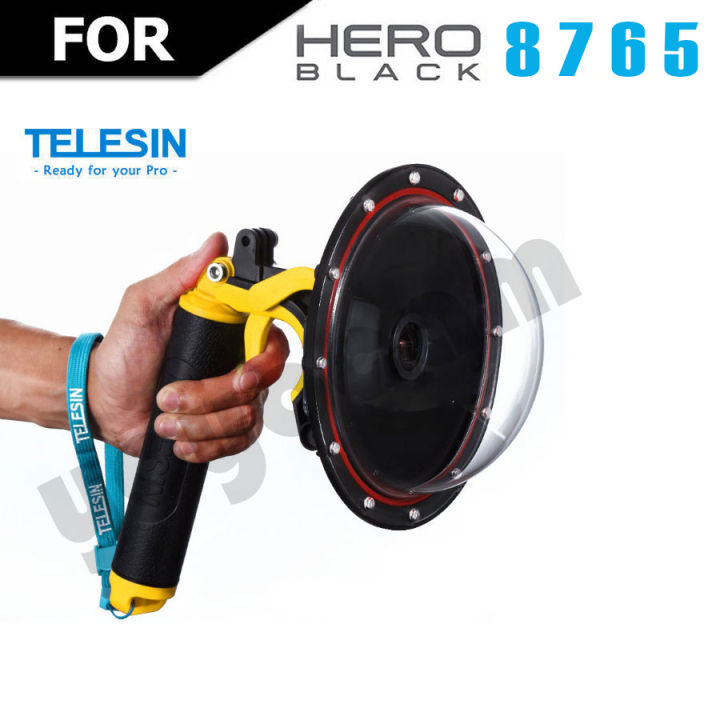 TELESIN GoPro Dome Port FOR GOPRO HERO โดมถ่ายครึ่งบก
