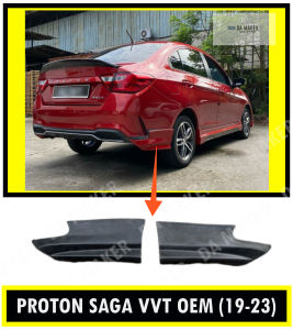【Ready Stock】PROTON SAGA VVT 19-23 OEM REAR SKIRT MATERIAL PU 2019 2020 2021 2022 2023