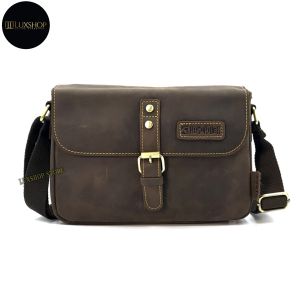 Rush Rider Premium Full Cow Leather Sling Bag Men Shoulder CrossBody Messenger Bag