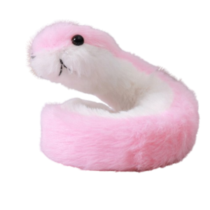 SKJK Plush Year of The Snake Plush Toy Little Snake Wrap Around Arm Snake Animal Doll Novelty Cute Snake Stuffed Plush Doll Children Gift