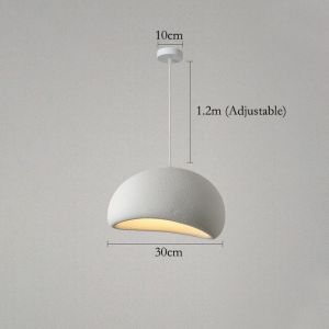 โคมไฟแขวนสไตล์ญี่ปุ่น Wabi-Sabi E27 หลอดไฟโคมไฟเพดานที่ทันสมัยรังนกการออกแบบที่ไม่ซ้ำโคมไฟเพดานที่ถูกระงับเหมาะสำหรับห้องรับประทานอาหาร/เกาะห้องครัว/ห้องโถง