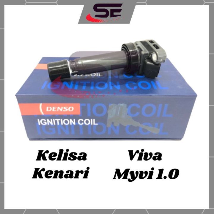 DENSO Ignition Coil Plug Viva Kelisa Kenari Myvi 1 0 Plug Coil Viva 1 0 Kelisa Kenari Myvi 1 0 Original
