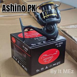 ของแท้ ราคาถูก ❗❗ รอกสปิน ASHINO PK พี เค [แขนเกลียว] 5+1BB Spinning Reel