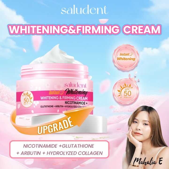 glutathione cream philippines ~ Saludent Whitening Cream Niacinamide Glutathione Whitening Moisturizing  Spot Removal Sunscreen 100g