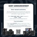 Sony A7 MKIV A7MKIV A7MK4 Hybrid Full Frame Camera A7IV [ RM200 TNGO WITH MY SONY ] ( 1+1 Year Sony Malaysia Warranty ). 