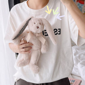 32ซม. ตุ๊กตาผ้ากระต่ายตุ๊กตาสัตว์ยาวหูกระต่ายน่ารักของเล่นสำหรับทารก