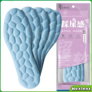 Nexlent Comfortable Massage Memory Foam Insole Pebbles Sole Breathable Shoe Cushion Sport Running
