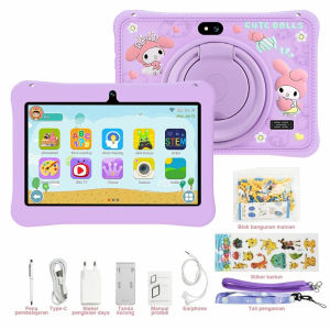 【Bisa COD】Tab F13 Tablet Anak / Tablet Anak / Tablet 7 Inci /Tablet10.1 Inci / Tablet PC / Tablet Android 12 / 6/128 GB / Hadiah Anak / Hadiah Anak / Zoom / WhatsApp / Play Store / 2 Kamera