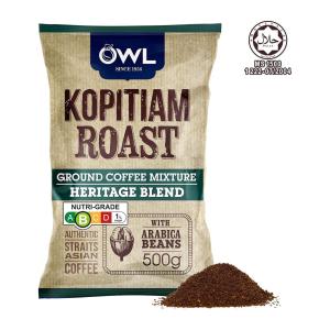 OWL Kopitiam Roast And Ground Heritage Blend Coffee 500G