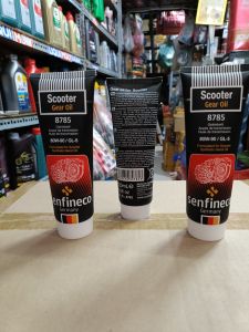 Nhớt Hộp Số Xe Ga SENFINECO Scooter Gear Oil 80W90 GL-5 120ml | Mã 8785