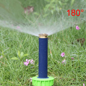 Pop-up Sprinkler with 1/2 Inch Female Thread 90-360 Degree Automatic Retractable Lawn Irrigation Sprinkler Garden Irrigation Nozzle