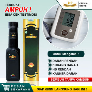 Obat Darah Rendah Tekanan Darah Rendah Herbal Penambah Darah Hb Rendah Kurang Darah Anemia Kanker Darah Vitamin Penambah Darah Rendah - Mbiopro Asli Original