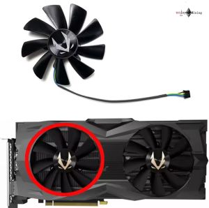 พัดลมการ์ดจอ ZOTAC GeForce RTX 2080 2080S 2080ti AMP Graphics Card  GAA8S2U