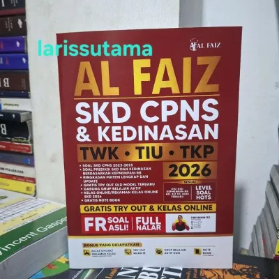 BUKU AL FAIZ SKD CPNS DAN KEDINASAN 2026 TWK.TIU.TKP 2026