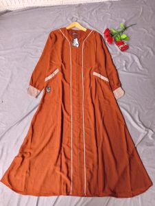 ABAYA DUBAI YUNIA DRESS EXSLUSIVE ANNASIHAH/COD/GAMIS ABAYA TURKI POLOS/ABAYA HITAM YORIS