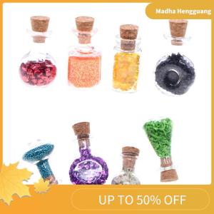 Madha 1Set 1:12 Dollhouse Miniature Simulation Magic Potion Ore Bottle Furniture Home Model Decor Toy Doll House Accessories