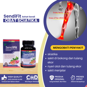 Obat Herbal Sciatica Obat Skiatika Di Bokong Dan Tulang Ekor Obat Nyeri Otot Paha Dan Betis Obat Sakit Pinggang Menjalar Sampai Kaki Pereda Nyeri Radang Panggul Obat Saraf Skiatik Kejepit Cedera Otot - SendiFit