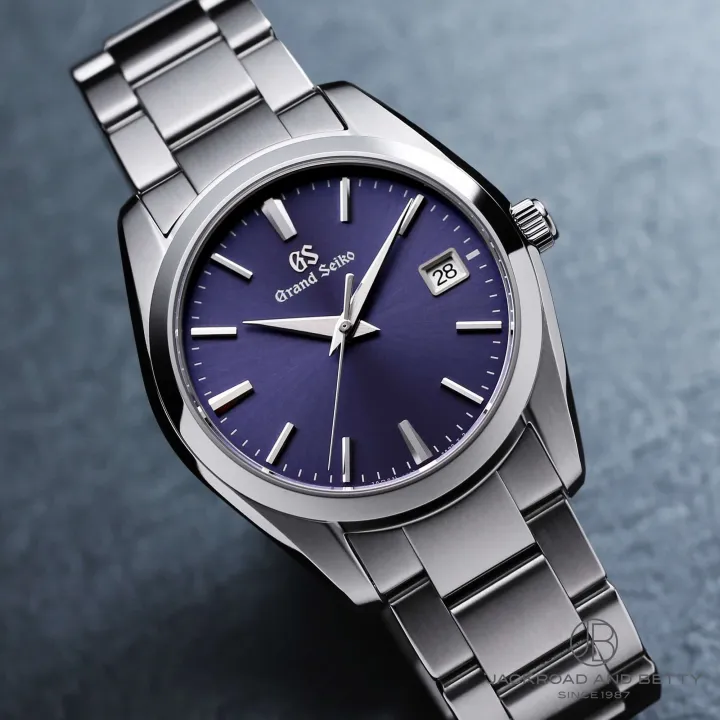 Grand seiko clearance quartz blue dial