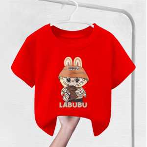 Redlove / Kaos Labubu / Kaos anak Labubu