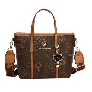 High-end large bag for women 2025 new Korean version large capacity shoulder bag crossbody bag